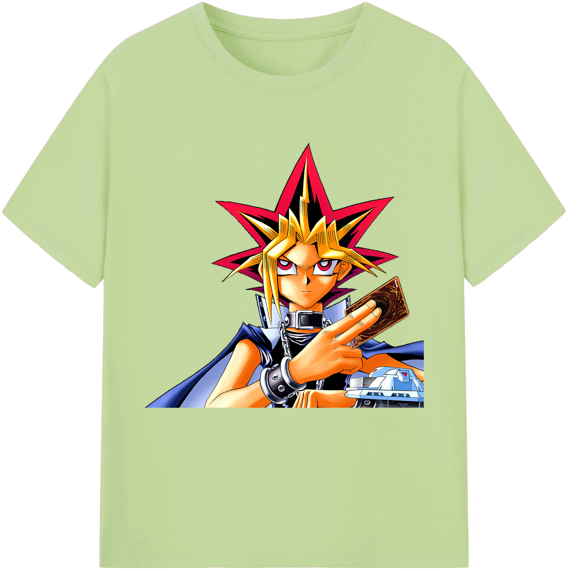 （画像用） 遊☆戯☆王 Yu-Gi-Oh! 綿100％半袖Tシャツ（フロントプリント）